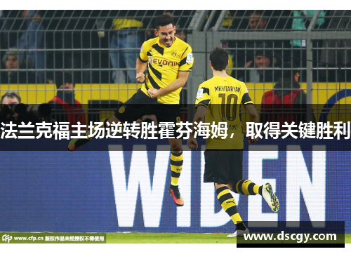 法兰克福主场逆转胜霍芬海姆，取得关键胜利